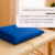 Travesseiro Hospitalar de espuma 30cm x 40cm x 7cm com capa removível impermeável na internet