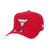 Boné New Era 9FORTY A-Frame Snapback NBA Chicago Bulls Aba Curva Vermelho