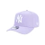Boné New Era 9FORTY A-Frame MLB New York Yankees Lilás
