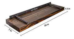 Estanterías Flotantes De Madera Color Marrón/2 Unidades. - tienda online
