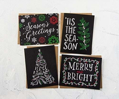 Juego De Tarjetas Navideñas En Caja en internet