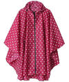 Poncho Para Lluvia Saphirose Con Capucha Y Bolsillos