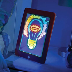Tablet De Dibujos Con Luz Led Magic Laterales Dobles - Danielle's Store