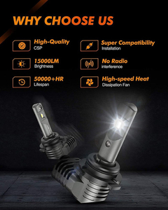 Bombillas Led Sealight Scoparc S2 9005/hb3, Paquete De 2