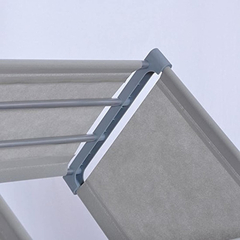Estantería Modular De Metal Gris Y Plástico Azul/9 Cubos. - tienda online