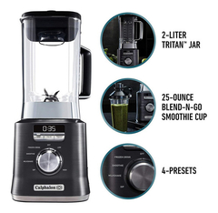 Licuadora Calphalon, 1100 W, 2 Litros, 10 Velocidades, Lcd - Danielle's Store