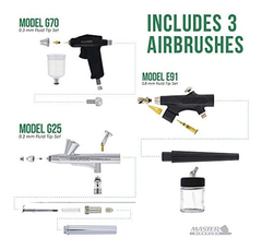 Master Airbrush -compresor De Aire Para Tartas 3 Aerofráfos en internet