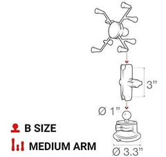 Imagen de Soporte Ram Mounts, P/ Tablets 7 , 8