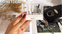 Juego De Brocas Mpnetdeal De Cerámica Para Uñas 10 Piezas