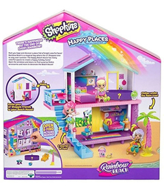 Shopkins Happy Places Rainbow Beach House Playset - Incluye en internet