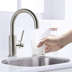 Grifo De Fregadero De Barra Crea De Acero Inoxidable - comprar online