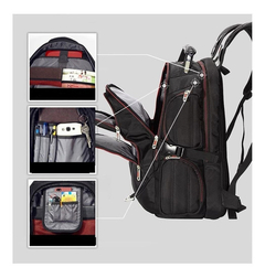 Mochila Para Laptop Freebiz 18.4'', Negra - Danielle's Store