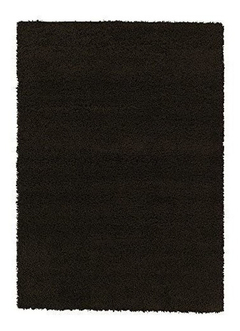 Alfombra De Pelusa Sólida, 3'3 ''x 4'7'' Color Marrón - Danielle's Store