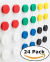 Juego De 24 Imanes De Colores Surtidos