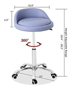 Asiento Giratorio Neumático Ajustable Resistente - Danielle's Store