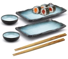 Happy Sale, Vajilla De 6 Piezas De Estilo Japonés Para Sushi