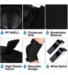 Set De Protectores Y Rodilleras Para Adultos, Jóvenes - comprar online