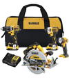 Herramientas Dewalt, 20v, Sin Escobillas, 5 Piezas