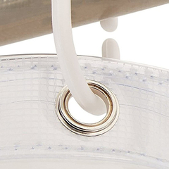 Amazonbasics  Cortina Transparente Pesada De Regadera Con G - Danielle's Store