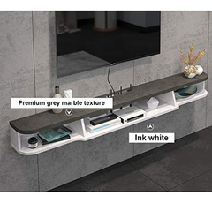 Estante Flotante De 2 Niveles Moderno Montado En La Pared Tv - tienda online