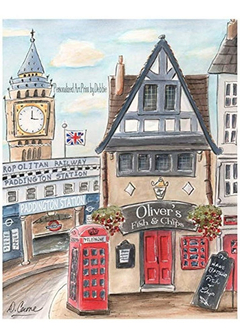 London Nursery Decor, Paddington Station Personalized Wall A en internet