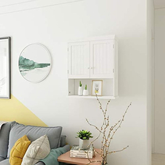 Glacer Wall Mount Bathroom Cabinet, Medicine Cabinet With Op en internet
