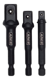 Juego De Adaptadores Ares, P/ Atornillador De Impacto, 3 U.