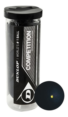 Bolas De Squash Dunlop Sports, De Competición, Tubo De 3