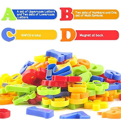 Juego De 104 Letras Magnéticas, Letras Del Alfabeto - Danielle's Store