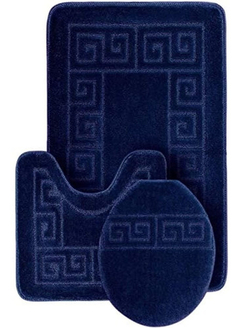 Juego De Alfombras De Baño De 3 Piezas Alfombra De Baño