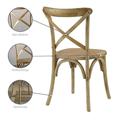 Silla Para Comedor De Madera Color Marrón Claro en internet