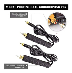 Kit De Quemado De Madera, 110 V Doble Pluma Máquina en internet
