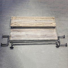 Perchero Con Ruedas Para Tubería Industrial Mbqq, Percheros - Danielle's Store