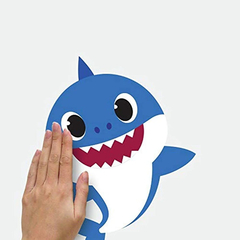 Roommates - Adhesivos Para Pared De Tiburón Para Niños - tienda online
