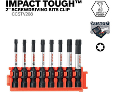Brocas De Impacto Bosch Ccstv208, 2'', Hhs, 8 Piezas - tienda online