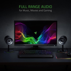 Altavoces Razer Rgb, Para Pc, Con Perilla De Graves - comprar online