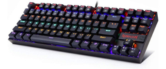Teclado Gamer Redragon, Mecánico Red Switch Rainbow Led Rgb