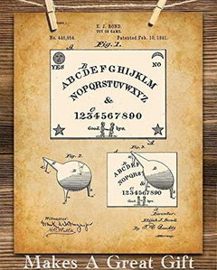 Cartel Decorativo De Pared De Tablero Ouija - Danielle's Store