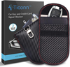 Bolsa P/ Llavero Faraday Ticonn Bloqueo De Señal Rfid 2pack