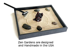 Jardín Zen Relajación Negro Hecho A Mano - comprar online