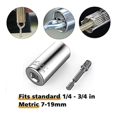 Ponfly Llave Universal De Carraca De 0.276 In A 0.748 In. - tienda online