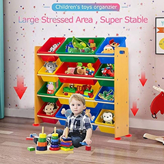 Kids Toy Organizador De Almacenamiento Con Cubos De Plástico - tienda online