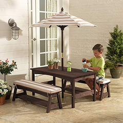 Set Mesa Y Bancos Para El Aire Libre - comprar online