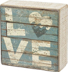 Primitives By Kathy Love Mini Placa De Playa Con Corazón