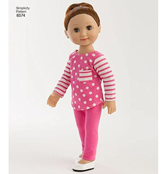 Simplicity - Patrones De Costura Para Ropa De Muñeca - comprar online
