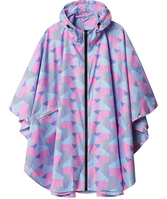 Poncho Para Lluvia Saphirose Con Capucha Y Bolsillos - tienda online
