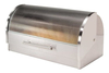 Caja Para Pan De Acero Inoxidable Con Tapa De Vidrio.
