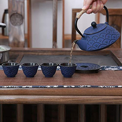 Imagen de Tetera De Hierro Fundido De Estilo Japonés Con 4 Tazas