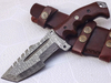 Cuchillo Poshland, De Damasco, Hecho A Mano, De Acero, 25cm