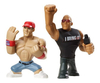 Wwe Rumblers La Roca Y John Cena  figura De 2-pack